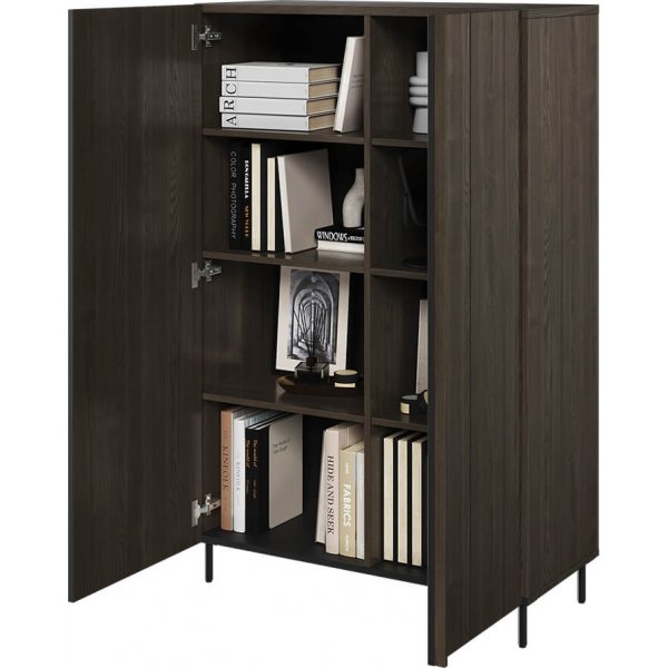 Piemonten kaappi - Portland tuhka/musta Piemonten kaappi - Portland tuhka/musta