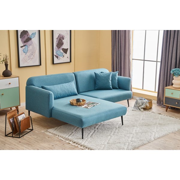 Revos divaani sohva vasen - turkoosi Revos divaani sohva vasen - turkoosi