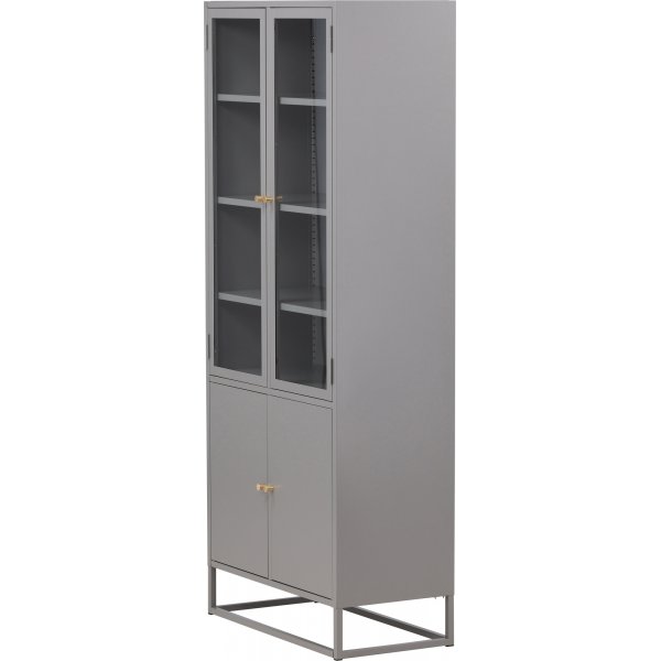 Torsnäsin lasikaappi - Vaaleanharmaa Torsnäsin lasikaappi - Vaaleanharmaa