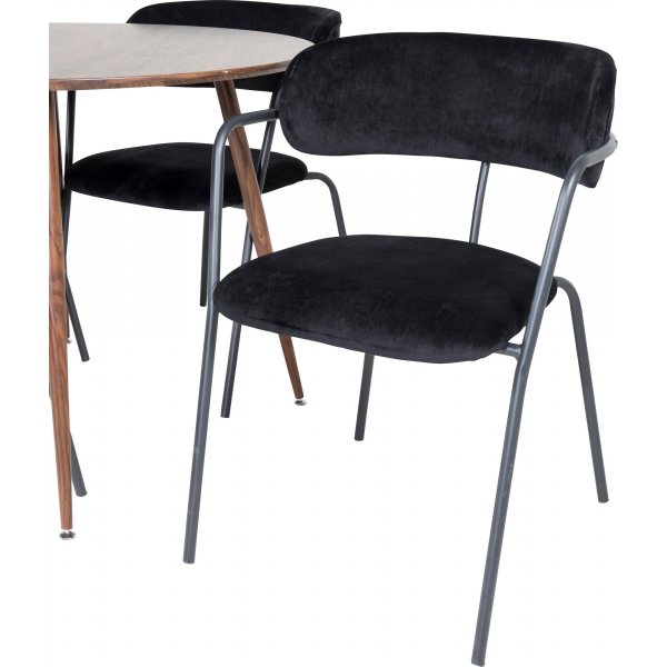 Tellrunkoinen tuoli - musta Tellrunkoinen tuoli - musta