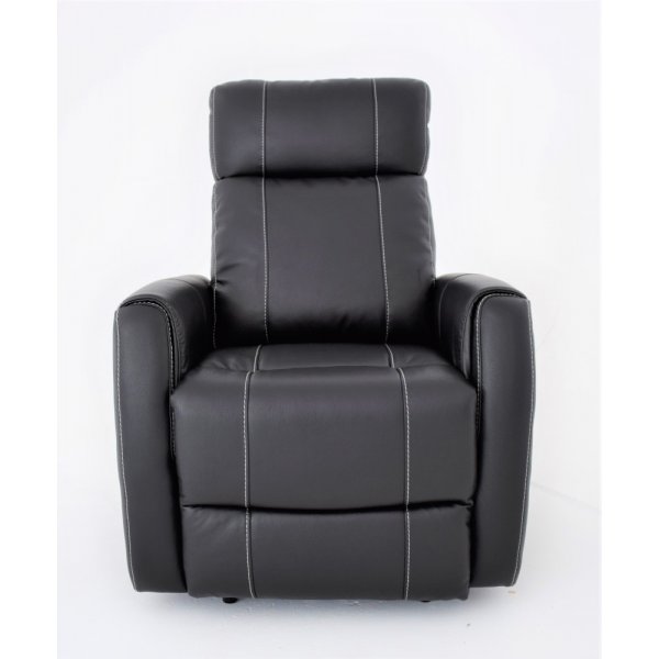 Enjoy Elof Sähköinen lepotuoli - Nojatuoli musta eco-nahka + Huonekalujen tahranpoistoaine Enjoy Elof Sähköinen lepotuoli - Nojatuoli musta eco-nahka + Huonekalujen tahranpoistoaine