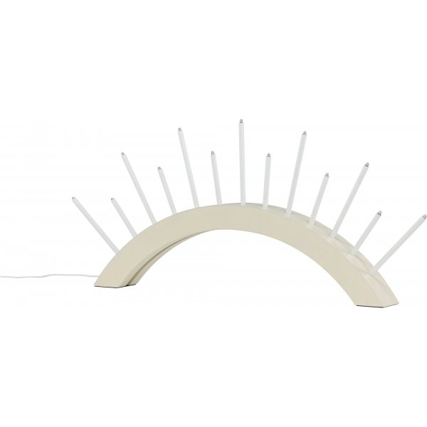 Björnrike pöytävalaisin - beige Björnrike pöytävalaisin - beige