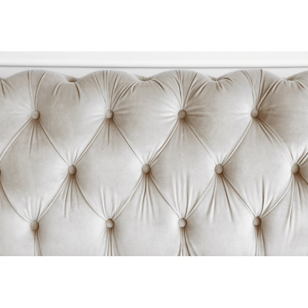 Kahden istuttava sohva Milton Chesterfield - Beige sametti