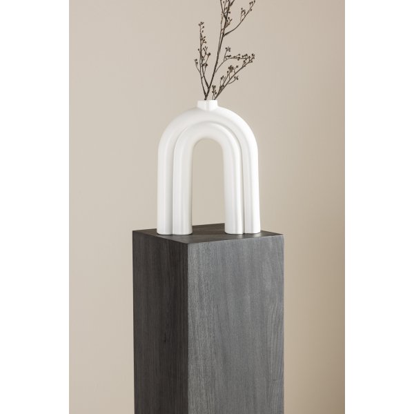 Ramsvik sivup�yt� 23 x 23 x 95 cm - Musta