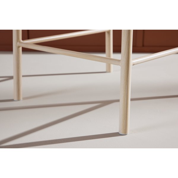 Polly-baarijakkara - beige/valkoinen