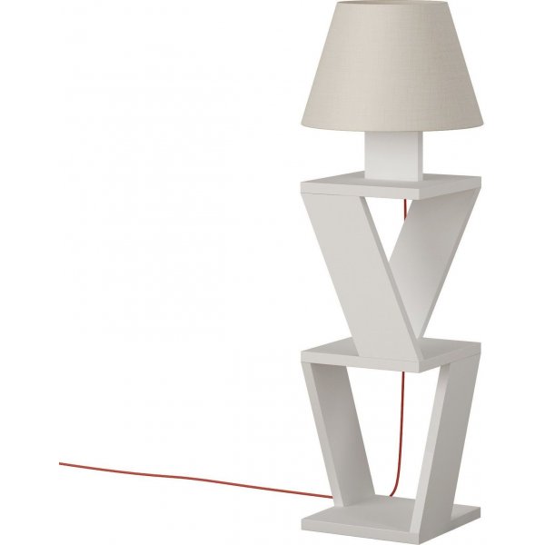 Kozena lattiavalaisin - Valkoinen Kozena lattiavalaisin - Valkoinen