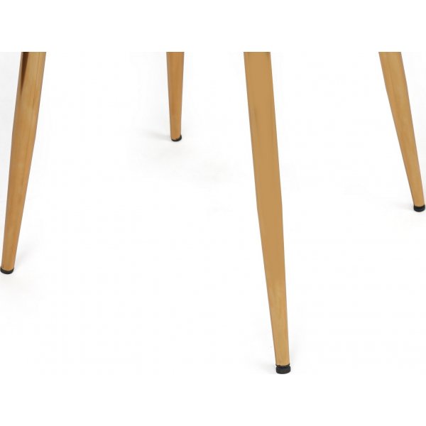 Kozako ruokapöydän tuolisarja - Musta/kulta Kozako ruokapöydän tuolisarja - Musta/kulta