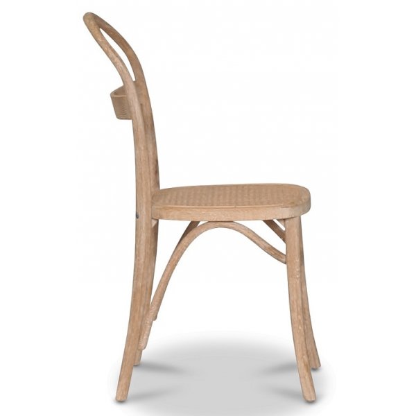 Danderyd No.16 tuoli - Valkoinen pigmentoitu tammi/rottinki + Huonekalujen jalat Danderyd No.16 tuoli - Valkoinen pigmentoitu tammi/rottinki + Huonekalujen jalat