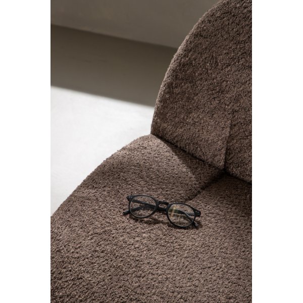 Omaha nojatuoli - ruskea