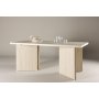 Bassholmen ruokapyt 180 x 90 cm - Whitewash