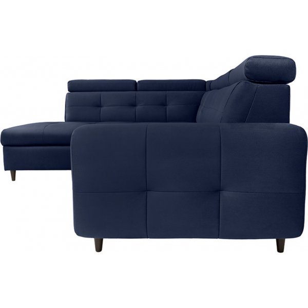 Matras kulmasohva, avoin pää vasen - Sininen Matras kulmasohva, avoin pää vasen - Sininen
