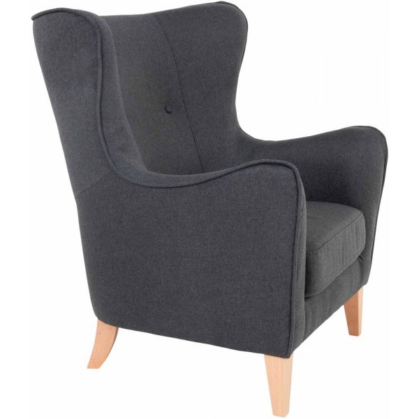 Campo nojatuoli - tummanharmaa/py�kki