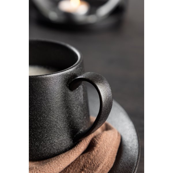 Wabi sabi kahvikuppi 33 cl - musta Wabi sabi kahvikuppi 33 cl - musta