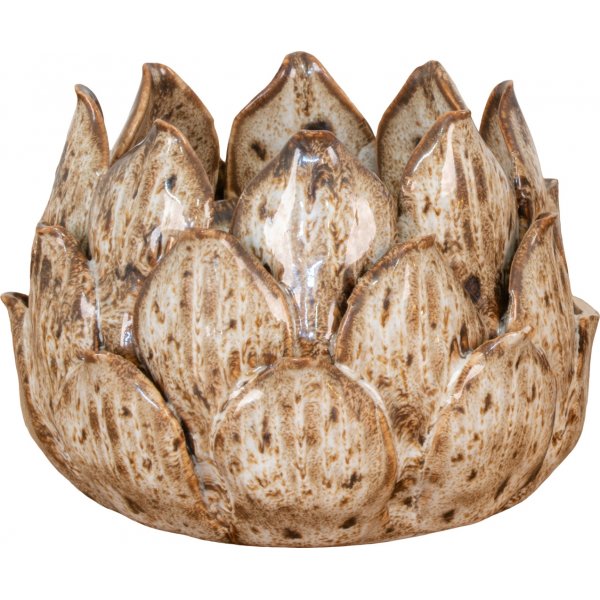 Artiso kynttilnjalka - beige