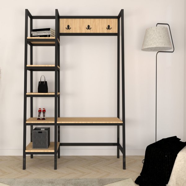 Valansiya aulakalusteet - tammi/musta