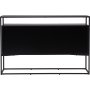 Kingsport kohopyt 120 x 45 cm - Musta