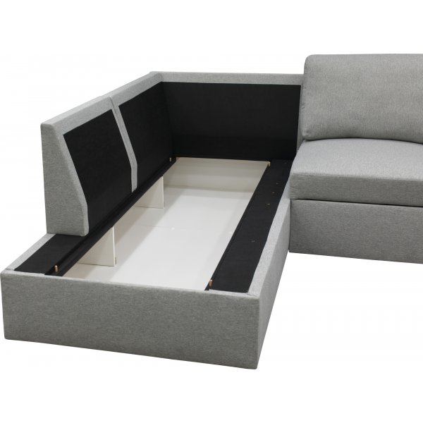 Trn U-sohva vuodesohva - Oikea + Huonekalujen tekstiilien puhdistus