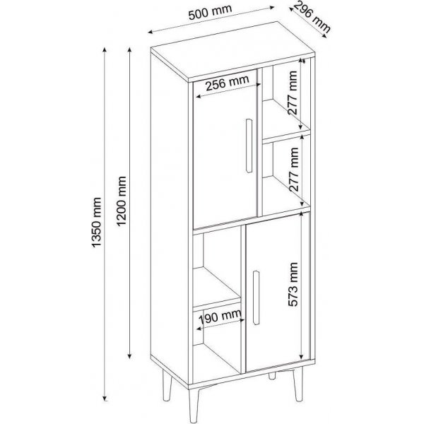 Leni-kaappi - valkoinen Leni-kaappi - valkoinen