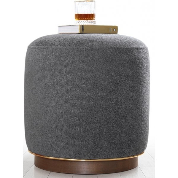 Zeone pouf - harmaa