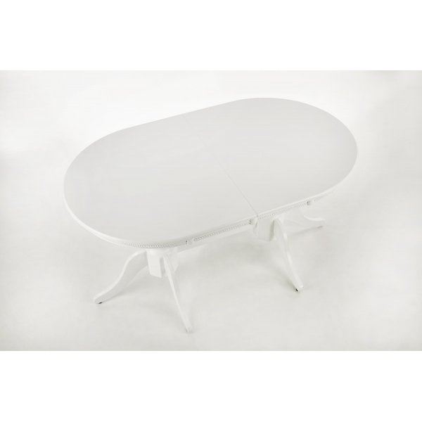 Leonardo jatkettava valkoinen ruokapyt 90x150-190 cm