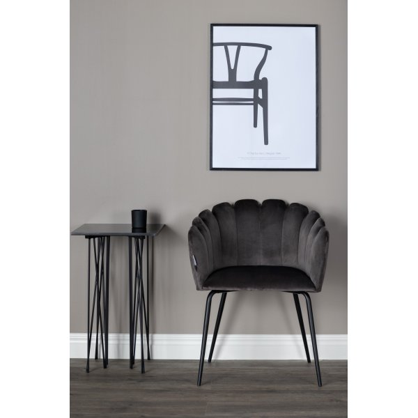 Halmstad nojatuoli - harmaa Halmstad nojatuoli - harmaa