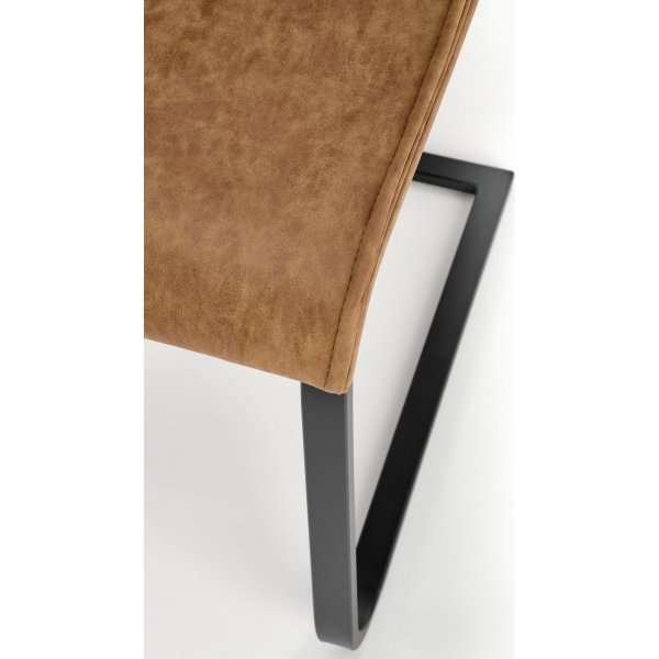 Dollie-ruokatuoli - beige/ruskea