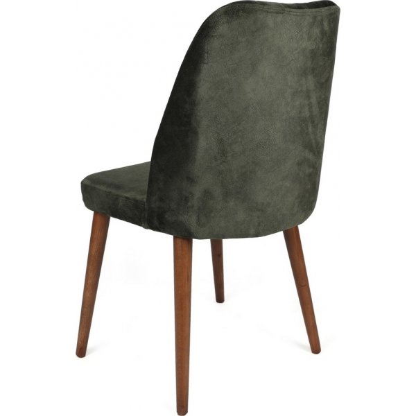 Alfred ruokapöydän tuolisarja - Khaki/pähkinä Alfred ruokapöydän tuolisarja - Khaki/pähkinä
