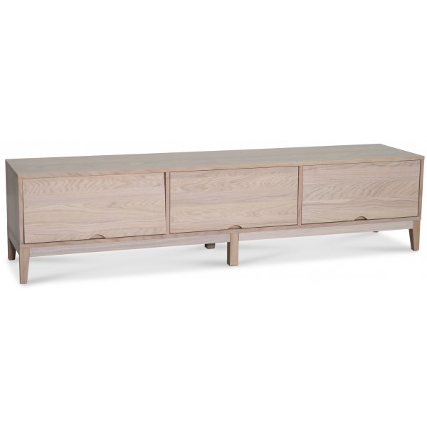 Borgholm mediapenkki 188 cm XL - Whitewash Borgholm mediapenkki 188 cm XL - Whitewash