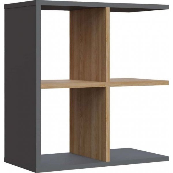 Hamlet-sivupöytä 59,6 x 29,6 cm - Tammi/antrasiitti Hamlet-sivupöytä 59,6 x 29,6 cm - Tammi/antrasiitti