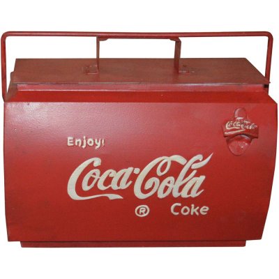 Coca Cola vintage kylmlaukku kahvalla - punainen