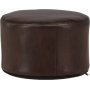 Eastport-pouf - ruskea PU