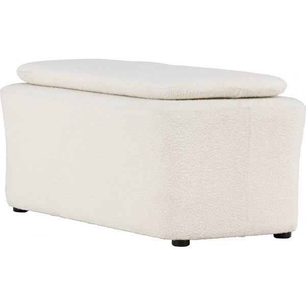 Laurel pouf - Valkoinen boucle