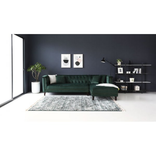 Sohva ja divaani vihreällä samettilla - Bellas Sohva ja divaani vihreällä samettilla - Bellas