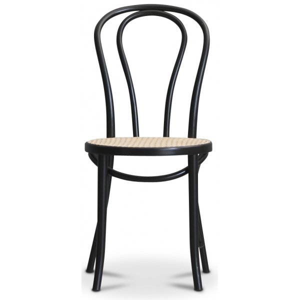 PiPi ruokailuryhmä, pyöreä ruokapöytä Ø120 cm sis. 4 taivutettua tuoli No18 - Mustaksi petsattua puuta PiPi ruokailuryhmä, pyöreä ruokapöytä Ø120 cm sis. 4 taivutettua tuoli No18 - Mustaksi petsattua puuta