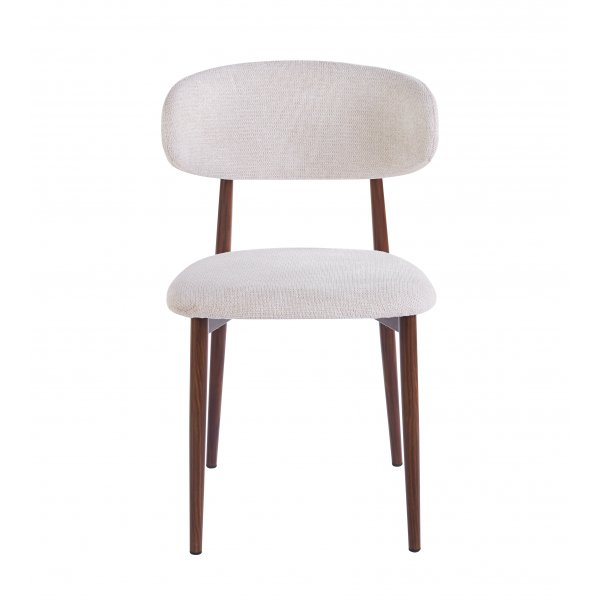 Ingrid-ruokatuoli Beige/pähkinäpuu Ingrid-ruokatuoli Beige/pähkinäpuu