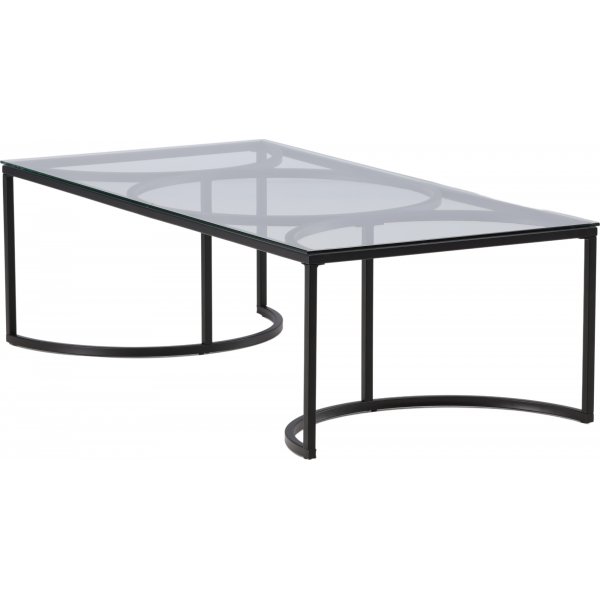 Skanör sohvapöytä 140 x 70 cm - Musta Skanör sohvapöytä 140 x 70 cm - Musta