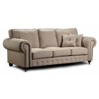 Chester York 3-istuttava sohva 250 cm - Mikä tahansa väri ja kangas