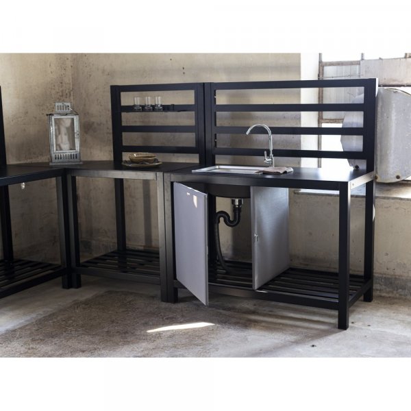 Lakattu ulkokeitti pesualtaalla - 120x60