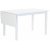 Taitettava Sander-pöytä, 120 cm + 35 cm läppä - Valkoinen