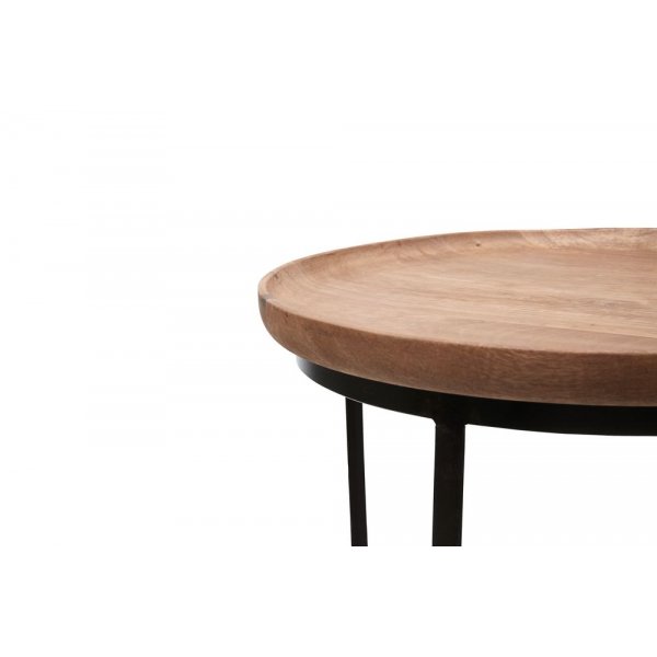 Melissa-sohvapöytä, 2 kpl - Puu/metalli Melissa-sohvapöytä, 2 kpl - Puu/metalli