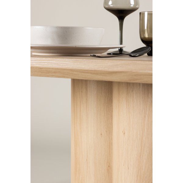 Olivia ruokapöytä 210x100 cm, luonnonvärinen Olivia ruokapöytä 210x100 cm, luonnonvärinen