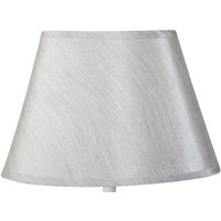 Soikea lampunvarjostin 25 cm - Harmaa (Silkki) Soikea lampunvarjostin 25 cm - Harmaa (Silkki)
