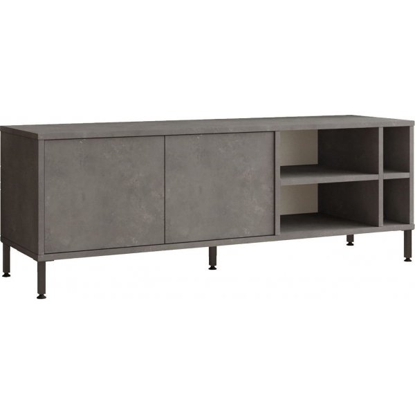 Luvio mediapenkki 8 - hopea