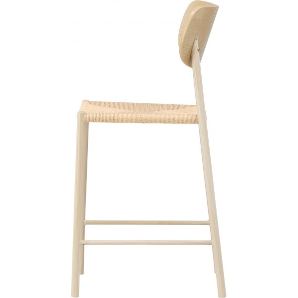 Polly-baarijakkara - beige/valkoinen