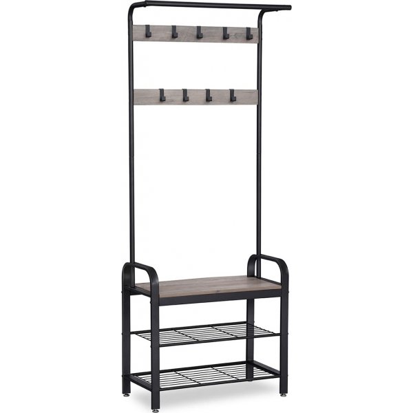 Furir aulakalusteet 72 cm - Harmaa-beige/musta Furir aulakalusteet 72 cm - Harmaa-beige/musta