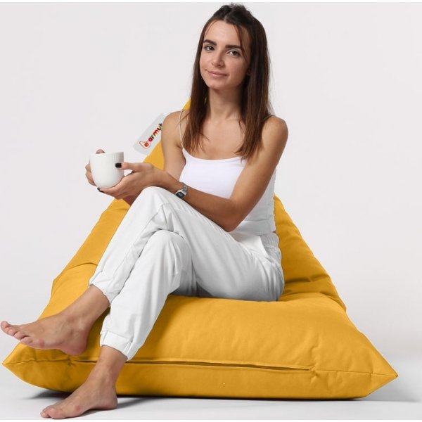 Pyramid papupussi - keltainen Pyramid papupussi - keltainen