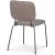 Lokrume tuoli - Ruskea kangas/musta + Huonekalujen hoitosarja tekstiileille