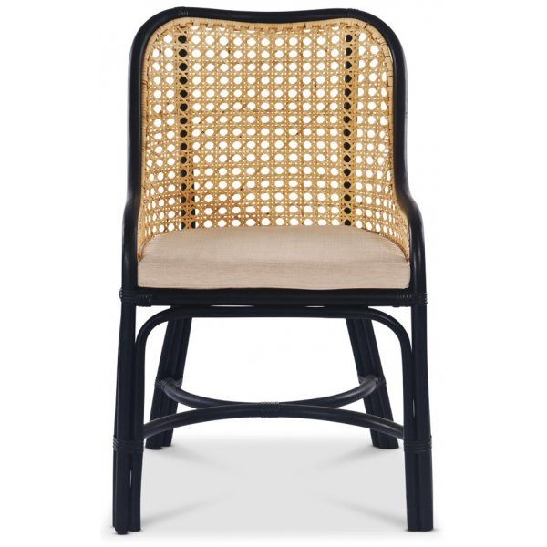 Anton rottinki ruokatuoli tyynyllä Anton rottinki ruokatuoli tyynyllä