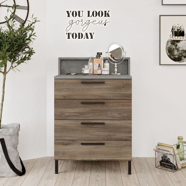 Kodin lipasto - Ruskea/harmaa