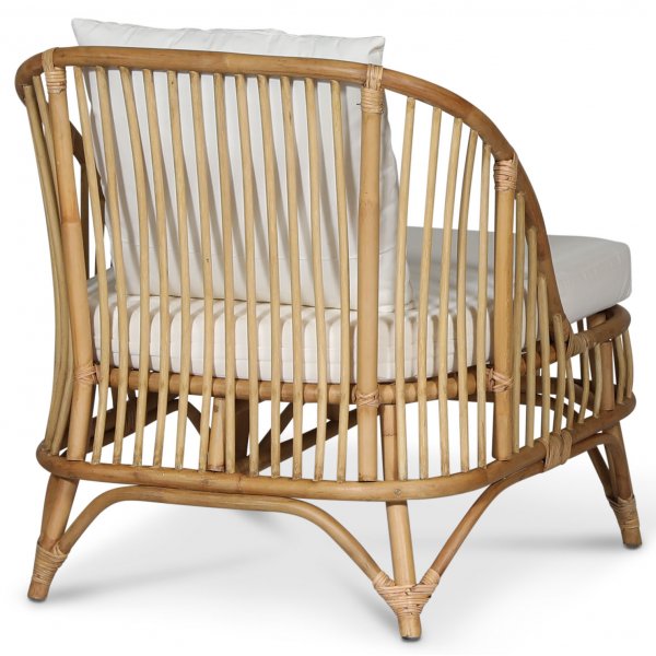 Baboo-nojatuoli tyynyllä - Rottinki luonto Baboo-nojatuoli tyynyllä - Rottinki luonto